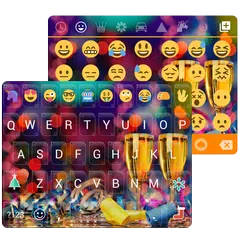 Happy New Year Emoji Keyboard