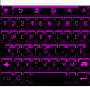 Neon Fuchsia 2 Emoji Keyboard APK