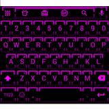 Neon Fuchsia 2 Emoji Keyboard icône