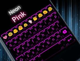 NeonPink Emoji Teclado captura de pantalla 3