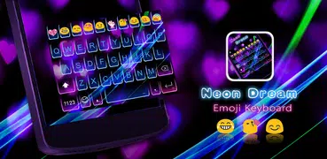 Neon Dream Emoji Keyboard