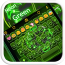 Neon Green Watch Emoji Keyboard Theme APK