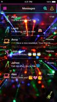 Emoji Keyboard Neon Rainbow screenshot 2