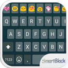 Smart Black Emoji Keyboard иконка