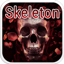 Skeleton Emoji Keyboard Theme APK