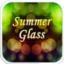 Summer Glass Emoji Keyboard-APK