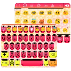 Sweet Ladybug Emoji Keyboard APK Herunterladen