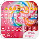 Sweet Lollipop Emoji Keyboard aplikacja