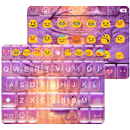 Sweet Swan Emoji Keyboard Skin APK