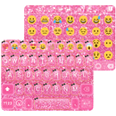 Pink Glitter Keyboard Theme APK