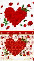 Rose Love - Emoji Keyboard 截圖 1