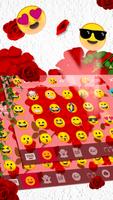 Rose Love - Emoji Keyboard 截圖 2