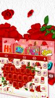 Rose Love - Emoji Keyboard capture d'écran 3