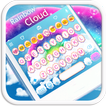 Rainbow Cloud Emoji Keyboard