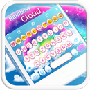 Rainbow Cloud Emoji Keyboard APK