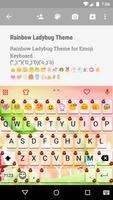Rainbow Ladybug Affiche