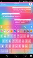 Pelangi Cinta Keyboard emoji poster