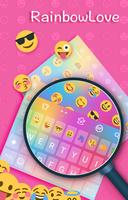 Emoji clavier amour Arc enCiel capture d'écran 1