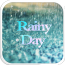 Glass Rainy Emoji Keyboard Art APK