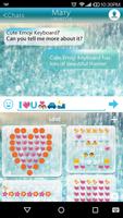 Glass Rainy Emoji Keyboard Art capture d'écran 3