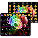 Rapper Neon Emoji Keyboard APK