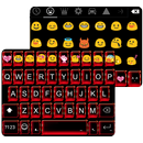 Red Snake Emoji Keyboard Theme APK