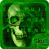 Flaming Skull Emoji Keyboard иконка