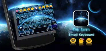 The Earth Emoji Keyboard Theme