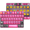 Only Lace Emoji Keyboard Theme