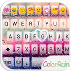 COLOR RAIN Emoji Keyboard Skin أيقونة