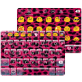 Pink Cheetah Emoji Keyboard