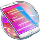 SMS Messages Glass Gradient APK