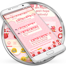 SMS Messages Strawberry Cream APK