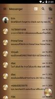 Gold Copper SMS Messages capture d'écran 2