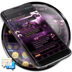 SMS Messenger Halloween Theme APK download