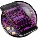 SMS Messages Leopard Pink APK