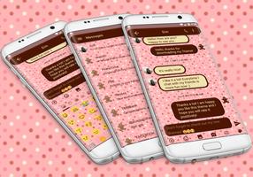 SMS Messages Love Chocolate poster