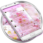 SMS Messages Love Cherry Theme আইকন