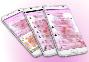 SMS Messages Love Cherry Theme poster