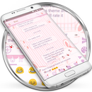 SMS Messages Lovely Bunny Pink APK