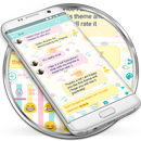 SMS Messages Summer Theme APK
