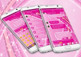 SMS Messages Sparkling Pink poster