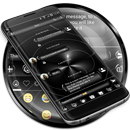 ตีมข้อความ Black Sphere SMS APK