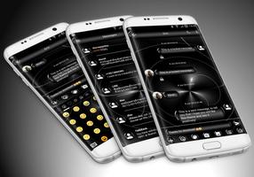 SMS Messages Spheres Black পোস্টার