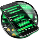 SMS Messages Spheres Green APK