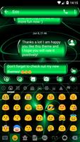 Spheres Green SMS Messages capture d'écran 3