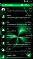 Spheres Green SMS Messages capture d'écran 2