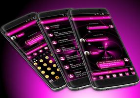 SMS Messages SpheresPink Theme poster