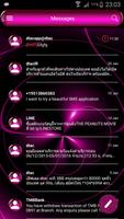 SMS Messages SpheresPink Theme screenshot 2