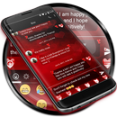 Hearts Red SMS Messages APK